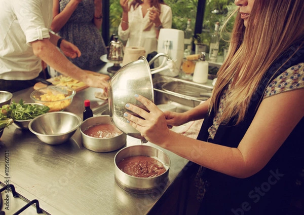 Obraz Friends for kitchen