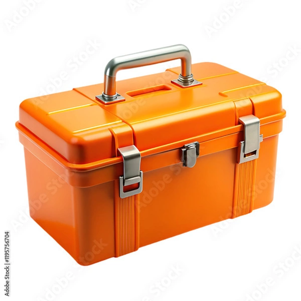 Fototapeta Toolbox isolated on white