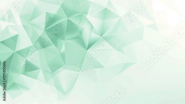 Fototapeta Subtle Geometric Gradient Background