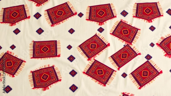 Fototapeta Patterned Pillow Cover