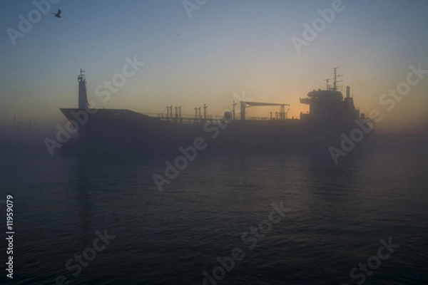 Obraz Big Cargo Ship