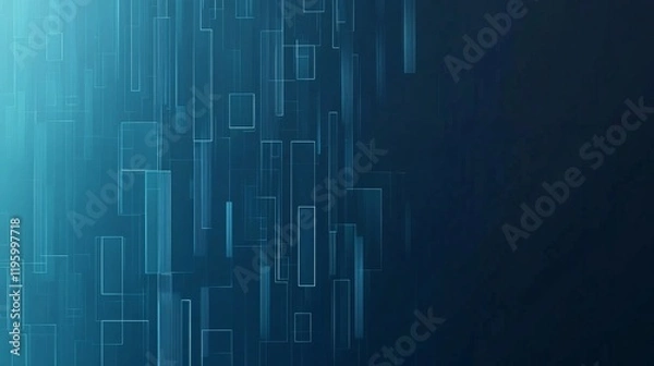 Fototapeta A cool tech interface gradient background.featuring various shades of blue and gray.emphasizing innovation and technology.Ideal for tech startups, IT promotions, and futuristic designs