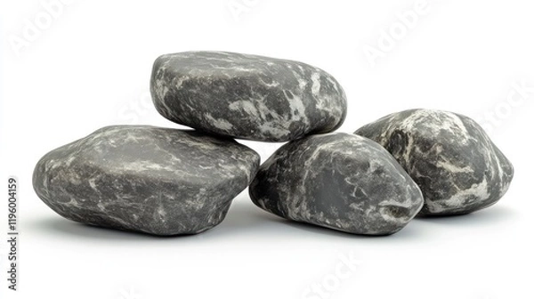 Obraz Smooth Gray Stones