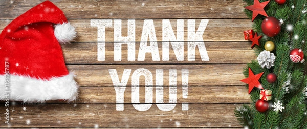 Obraz Thank you  / Christmas