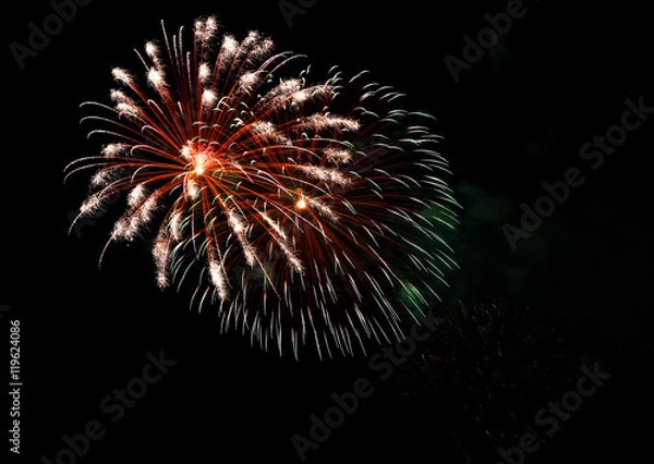 Fototapeta 打ち上げ花火