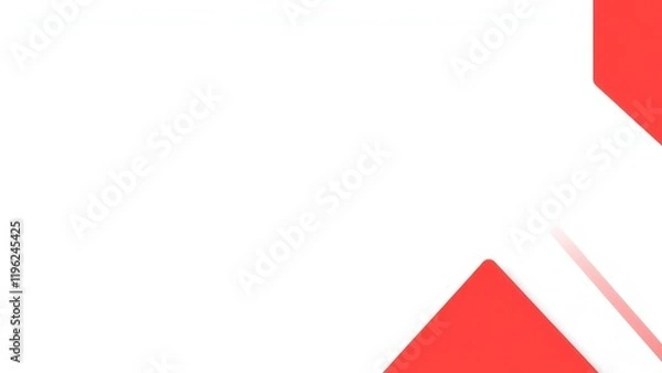 Fototapeta there is a red stop sign with a white arrow on it