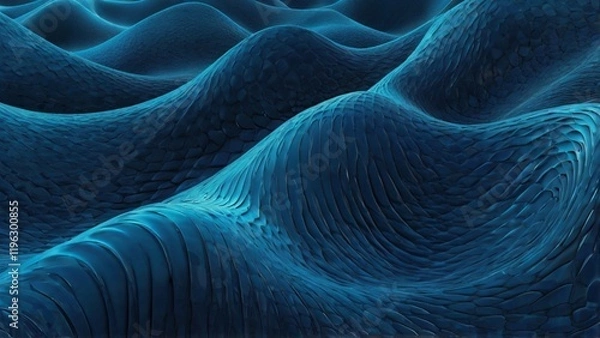 Obraz blue abstract background