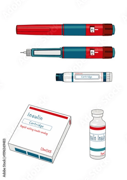 Obraz インスリン注射 カートリッジ