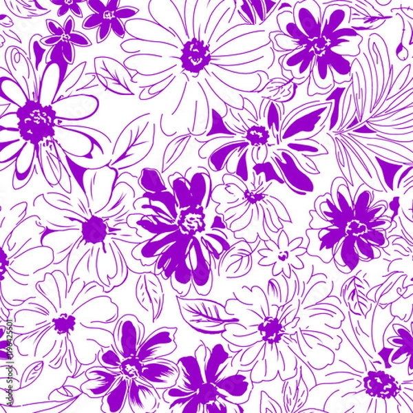 Fototapeta Abstract Flower background suitable for home decore and wallpaper purpose