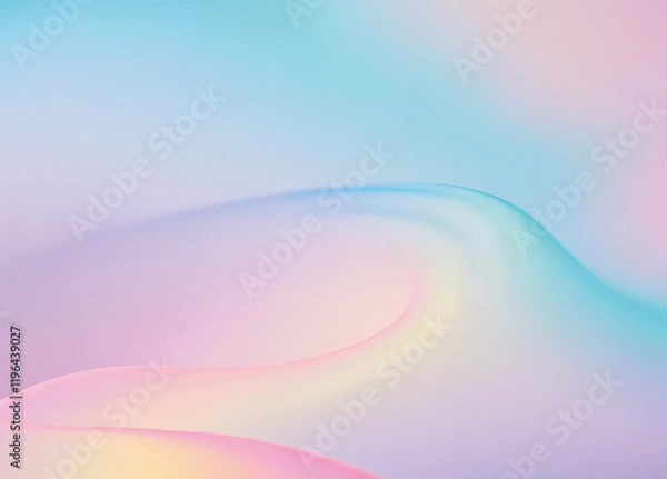 Obraz Light Multicolor, rainbow background with long stripes. Lines on blurred abstract background with gradient