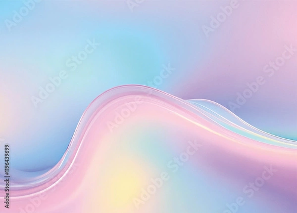 Obraz abstract colorful background with waves