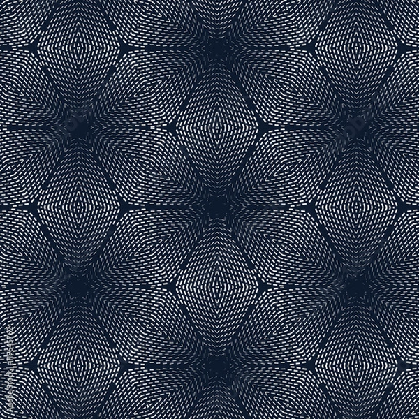 Obraz seamless pattern abstract metalic dashed line flower wallpaper background