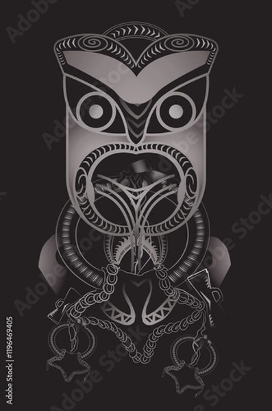 Obraz Traditional Motif of Papua New Guinea