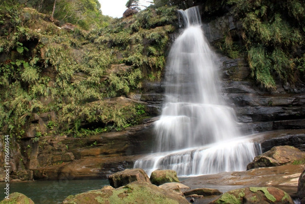 Obraz 西表島のマーラー滝