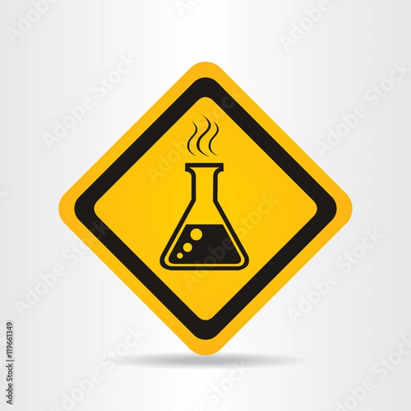 Obraz Danger chemicals.