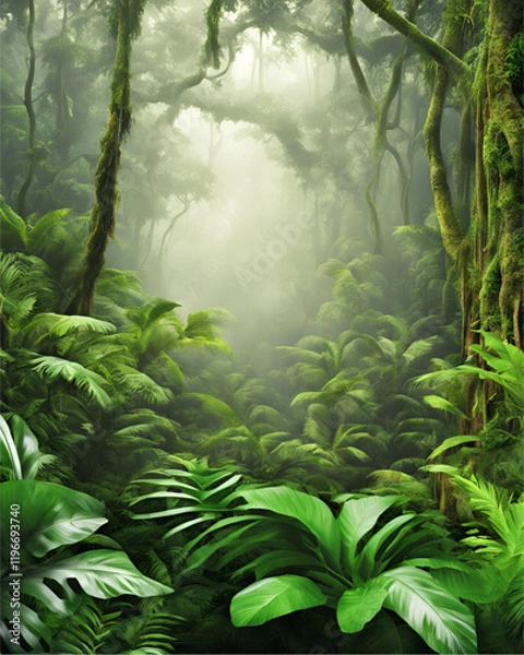 Obraz Beautiful Rainforest