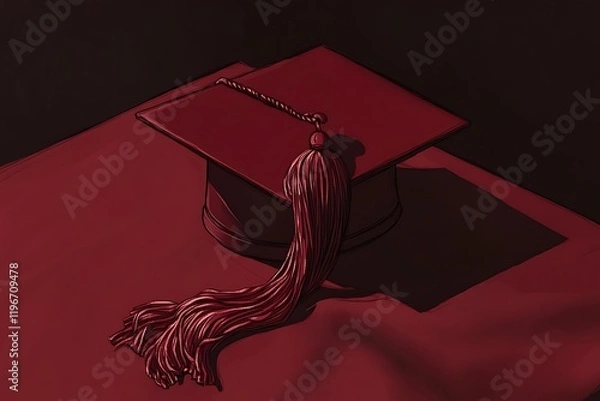 Fototapeta Graduation Cap: A Symbol of Academic Achievement