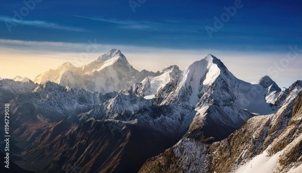 Fototapeta Landscape in the mountains