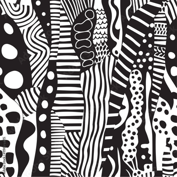 Fototapeta doodle vector