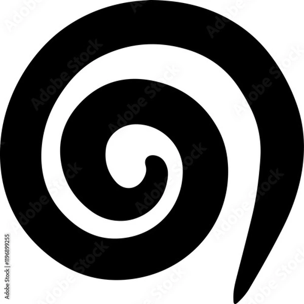 Obraz Hand Drawn Spiral
