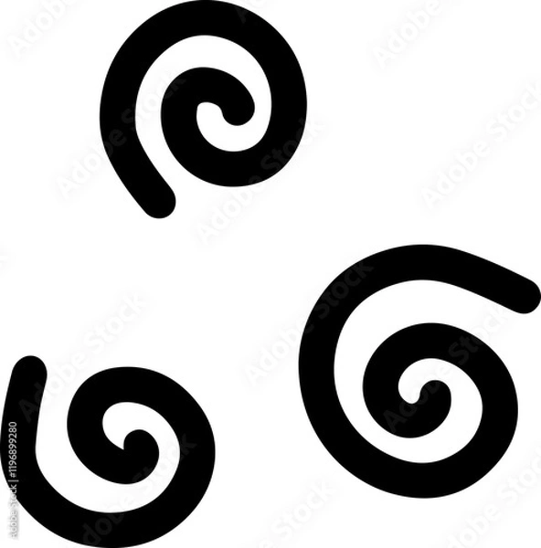 Obraz Hand Drawn Spirals