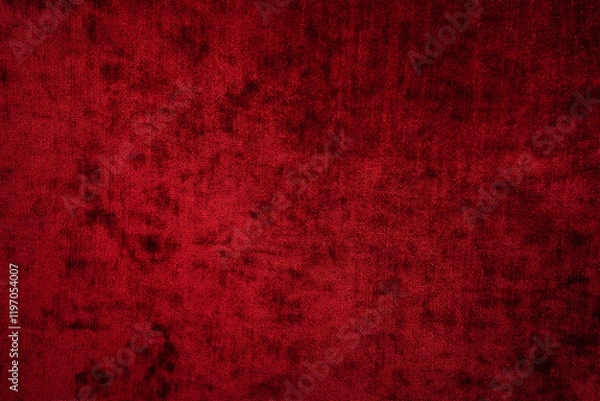Obraz red textured fabric background