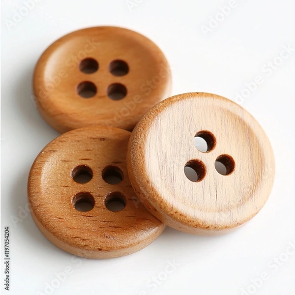 Obraz buttons on a white background
