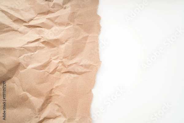 Obraz white-craft background, split background
