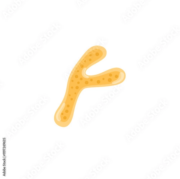 Fototapeta Bifidobacterium probiotic Illustration 