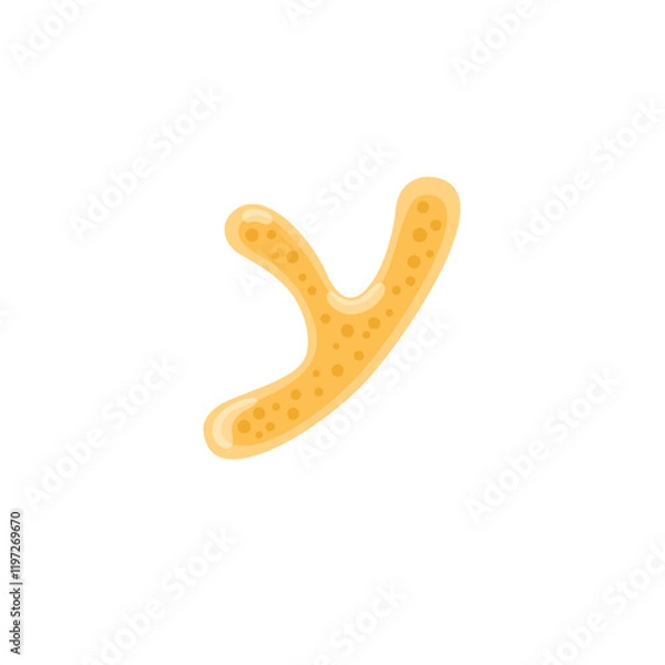 Fototapeta Bifidobacterium probiotic Illustration 