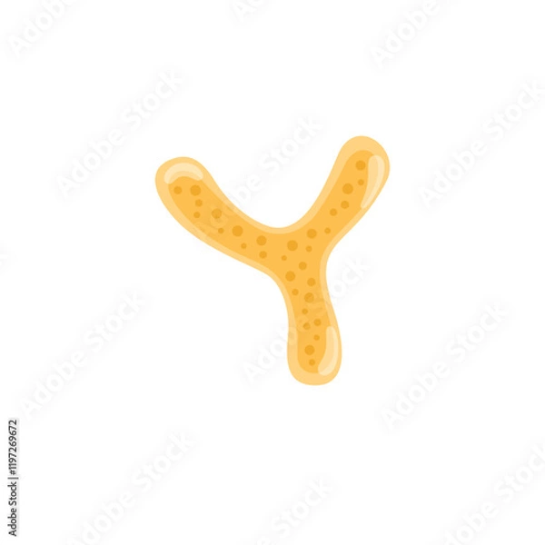 Fototapeta Bifidobacterium probiotic Illustration 