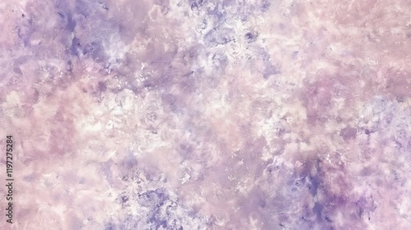 Fototapeta A beautiful abstract background featuring a soft blend of beige, pink, lilac, and blue hues, creating a visually appealing and calming aesthetic. The presence of a dusty purple color adds a touch