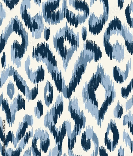 Fototapeta leopard fur texture theme seamless pattern