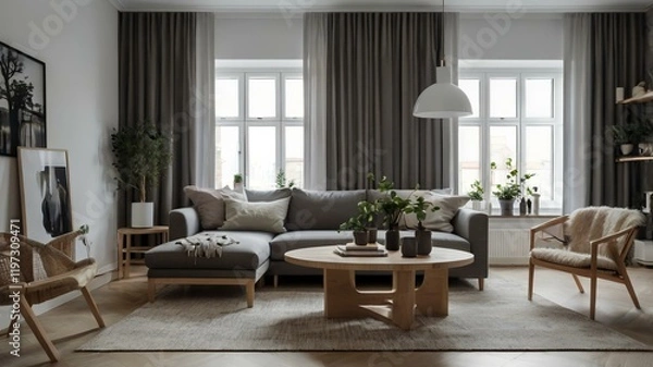 Obraz interior home design	
