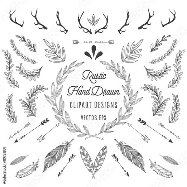 Fototapeta Rustic Designs