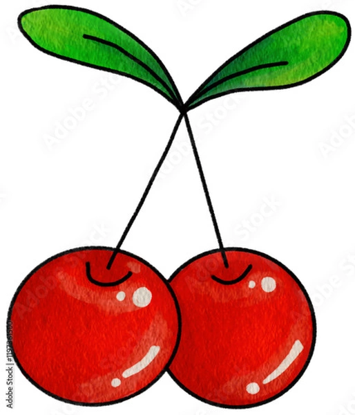 Obraz cherry