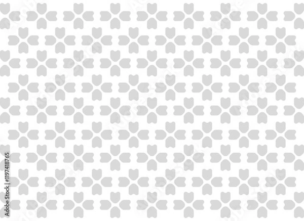 Fototapeta Seamless Geometric pattern with PNG background
