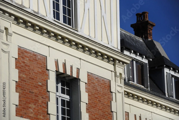 Fototapeta maison bourgeoise