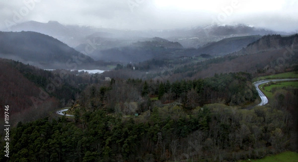 Obraz route d'auvergne