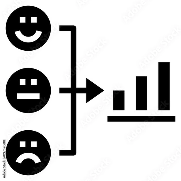 Obraz feedback glyph style icon