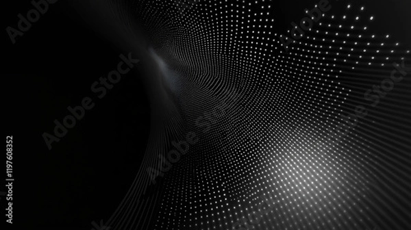 Fototapeta black Abstract Technology Background