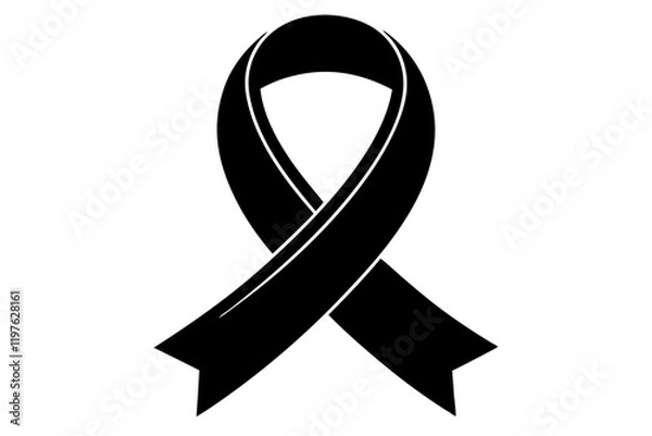 Obraz aids awareness ribbon