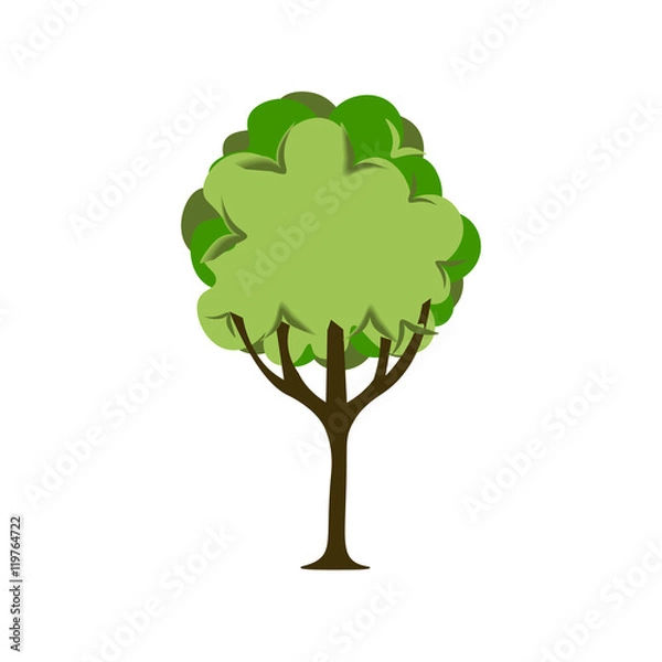 Fototapeta Stylized tree