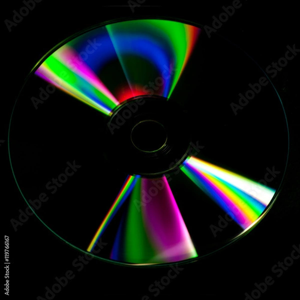 Obraz cd disk abstract background