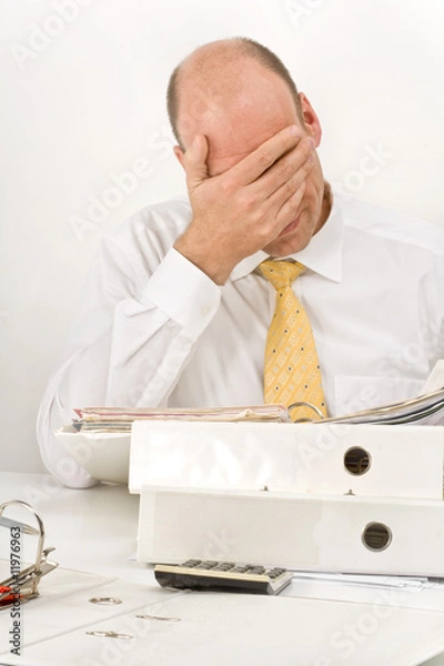 Fototapeta Stressjob