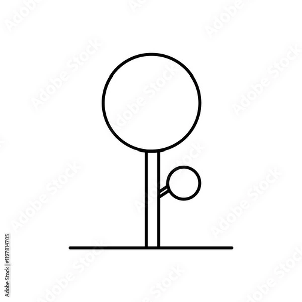 Obraz icon tree default