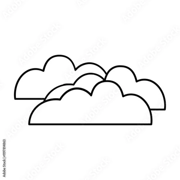 Obraz icon clouds