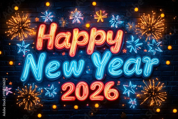 Obraz Happy New Year Celebration 2026