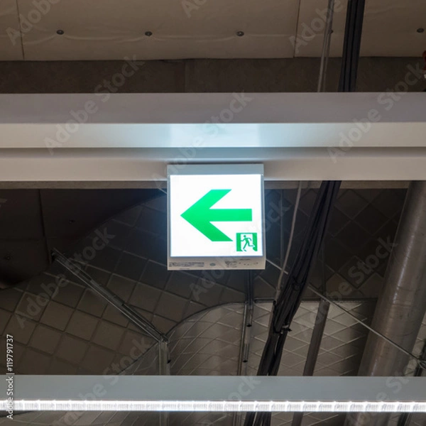 Obraz 非常口誘導灯
