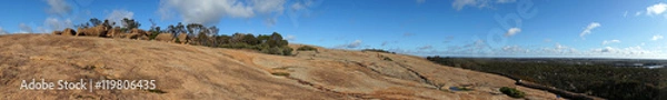 Fototapeta wave rock on the top